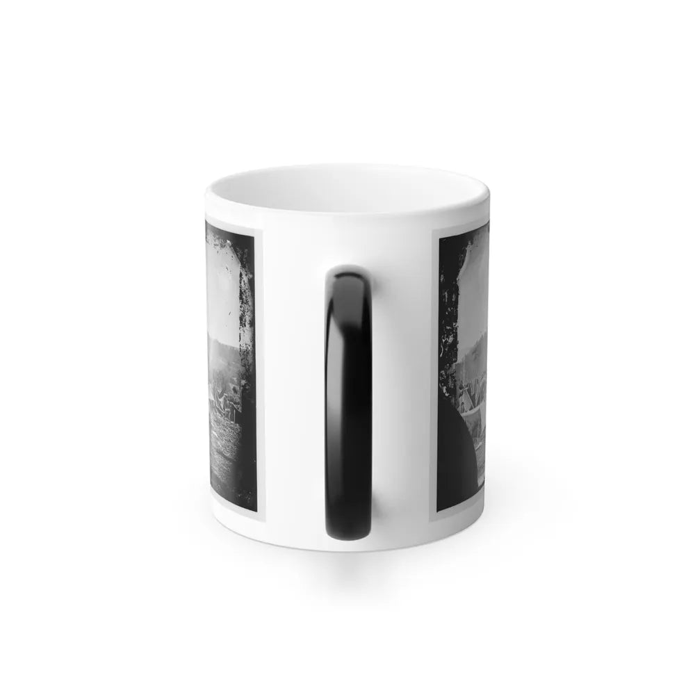 Keedysville, Md., Vicinity. Confederate Wounded at Smith's Barn, With Dr. Anson Hurd, 14Th Indiana Volunteers, in Attendance (U.S. Civil War) Color Changing Coffee Mug 11oz-Go Mug Yourself