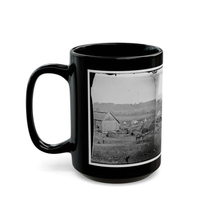 Keedysville, Md., Vicinity. Smith's Barn, Used As A Hospital After The Battle Of Antietam (U.S. Civil War) Black Coffee Mug-Go Mug Yourself