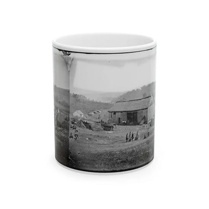 Keedysville, Md., Vicinity. Smith's Barn, Used As A Hospital After The Battle Of Antietam (U.S. Civil War) White Coffee Mug-11oz-Go Mug Yourself