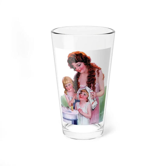 Keeping your child's hair beautiful, ad, McCalls magazine, November 1923 - Pint Glass 16oz 16oz - Go Mug Yourself