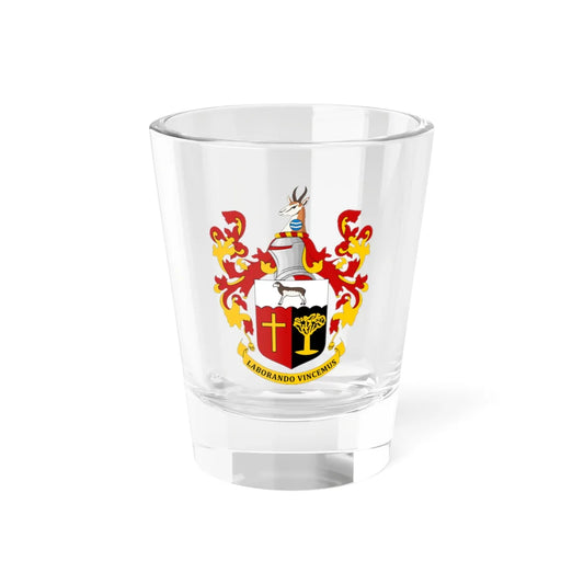 Keetmanshoop COA (Namibia) (Coat of Arms) Shot Glass 1.5oz 1.5oz - Go Mug Yourself