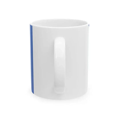 Kehtna valla lipp (Estonia) White Coffee Mug - Go Mug Yourself