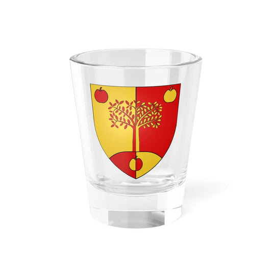 Keith Holyoake Arms (New Zealand) (Coat of Arms) Shot Glass 1.5oz 1.5oz - Go Mug Yourself