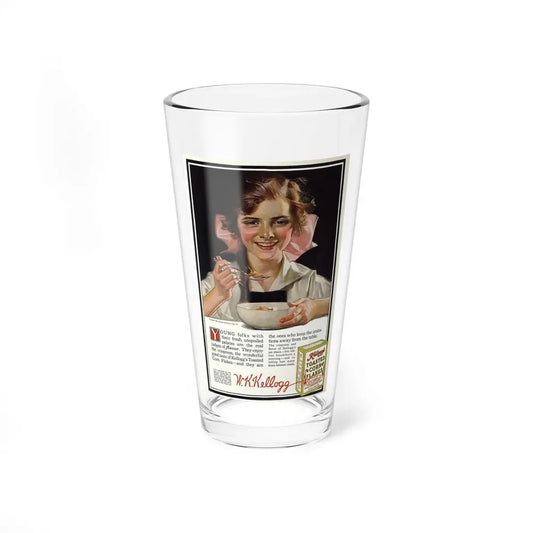Kellogg's Toasted Corn Flakes, Ladies' Home Journal, February 1916 - Pint Glass 16oz 16oz - Go Mug Yourself