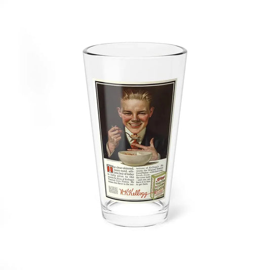 Kellogg's Toasted Corn Flakes, Ladies' Home Journal, March 1916 - Pint Glass 16oz 16oz - Go Mug Yourself