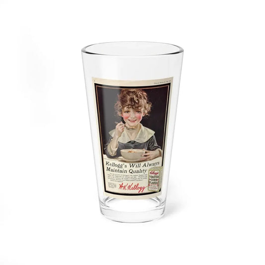 Kellogg's Toasted Corn Flakes, Pictorial Review, July 1917 - Pint Glass 16oz 16oz - Go Mug Yourself