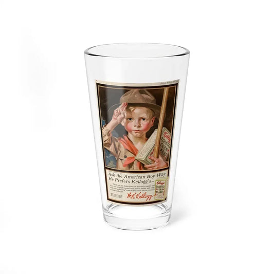 Kellogg's Toasted Corn Flakes, Pictorial Review, May 1917 - Pint Glass 16oz 16oz - Go Mug Yourself
