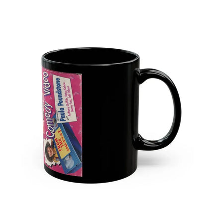 KELLOGGS POP TARTS COMEDY VIDEO FEATURING PAULA POUNDSTONE (VHS COVER) - Black Coffee Mug - Go Mug Yourself