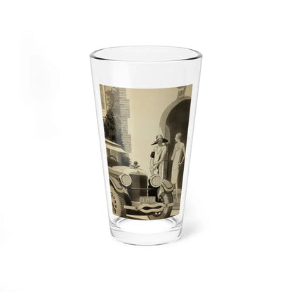 Kelly Tires ad illustration, 1926 - Pint Glass 16oz 16oz - Go Mug Yourself