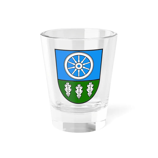 Kelmes-herbas (Lithuania) (Coat of Arms) Shot Glass 1.5oz 1.5oz - Go Mug Yourself