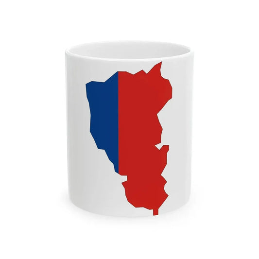 Kemer-obl-geo-stub (Russia) White Coffee Mug 11oz - Go Mug Yourself