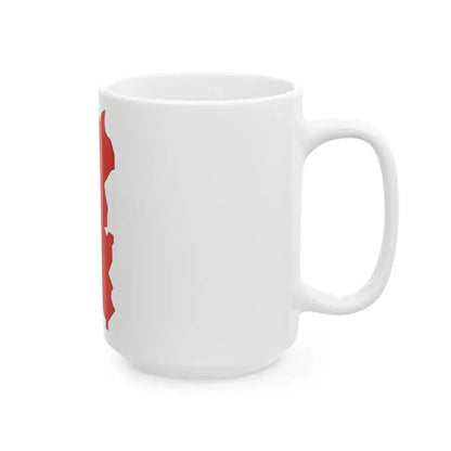 Kemer-obl-geo-stub (Russia) White Coffee Mug - Go Mug Yourself