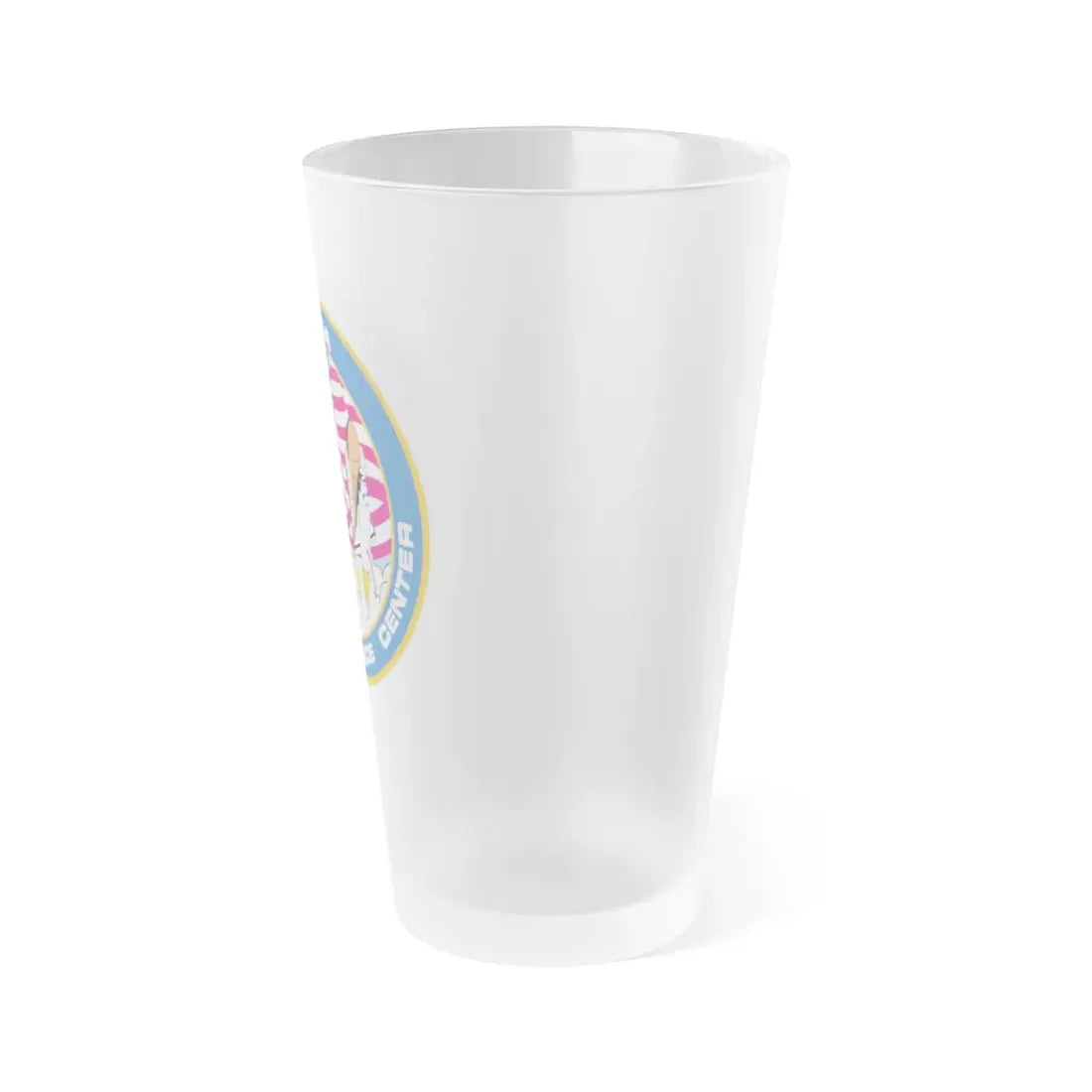 Kennedy Space Center - Frosted Pint Glass 16oz - Go Mug Yourself