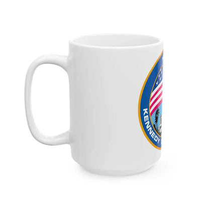 Kennedy Space Center - White Coffee Mug - Go Mug Yourself