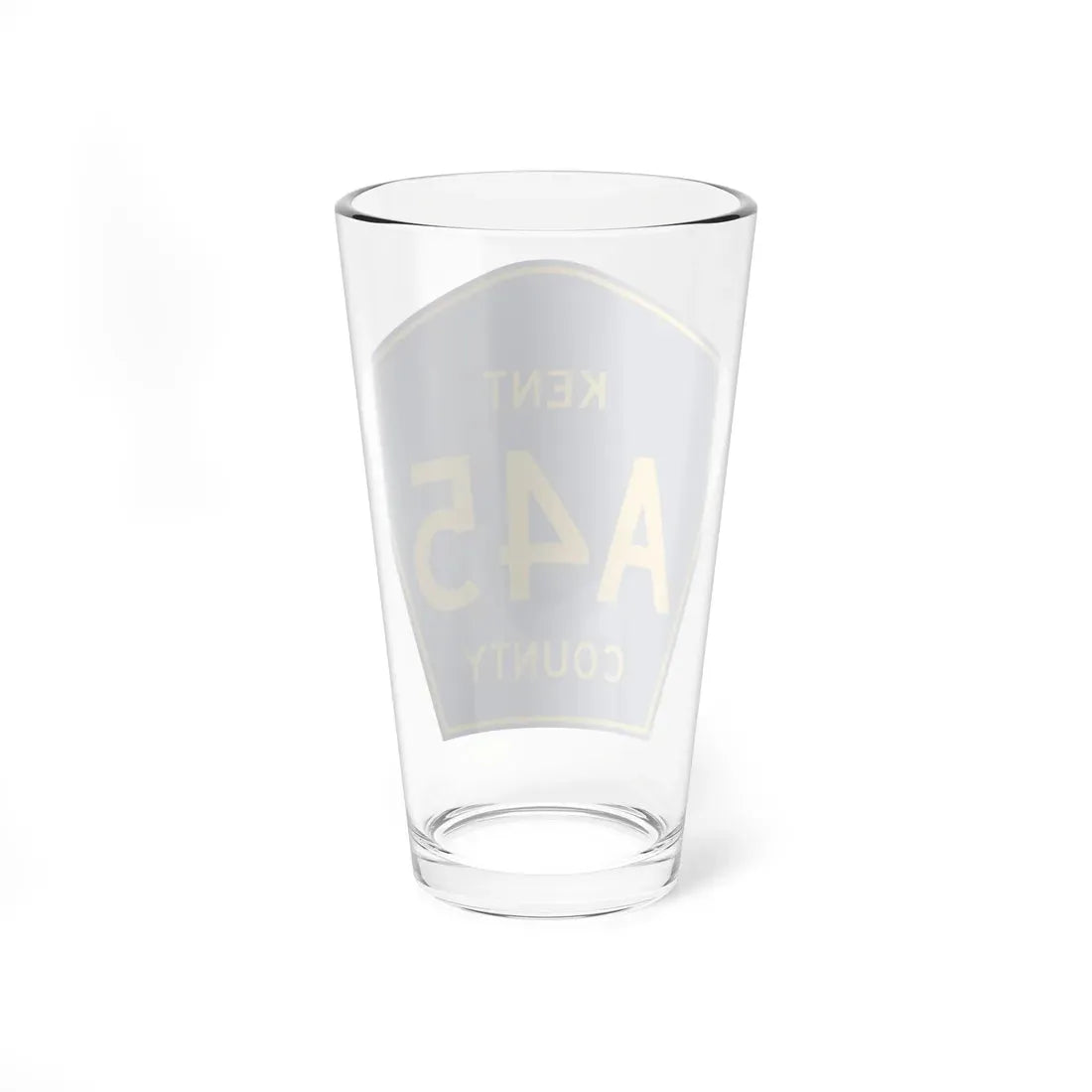 Kent County A-45 (Michigan) (Road Sign) Pint Glass 16oz - Go Mug Yourself