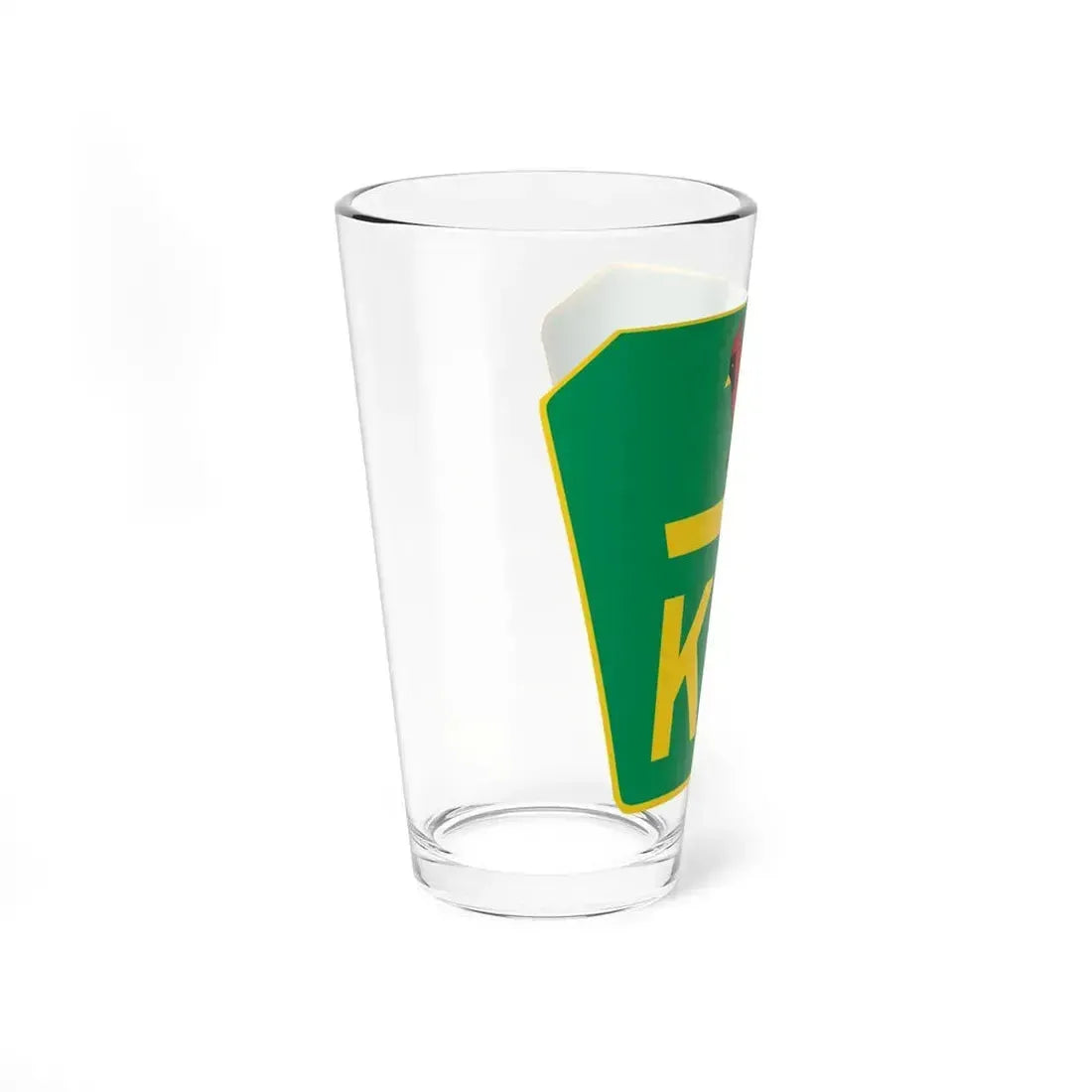 Kentucky Turnpike shield (Kentucky) (Road Sign) Pint Glass 16oz - Go Mug Yourself