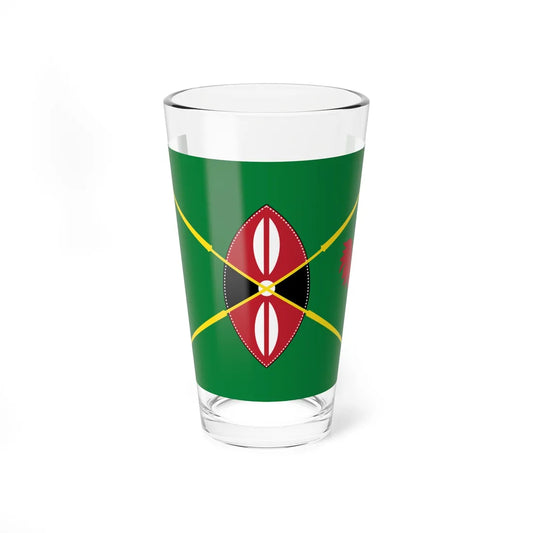 Kenya presidential standard DANIEL ARAP MOI (Kenya) Pint Glass 16oz 16oz - Go Mug Yourself