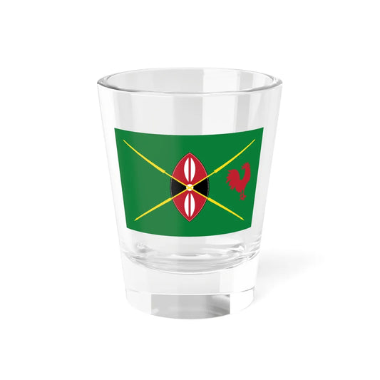 Kenya presidential standard DANIEL ARAP MOI (Kenya) Shot Glass 1.5oz 1.5oz - Go Mug Yourself