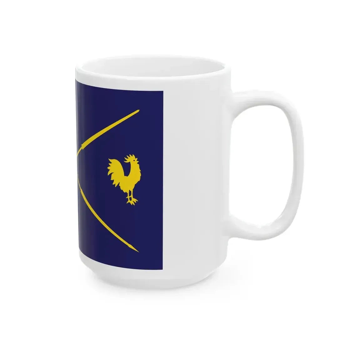 Kenya presidential standard JOMO KENYATTA (Kenya) White Coffee Mug - Go Mug Yourself