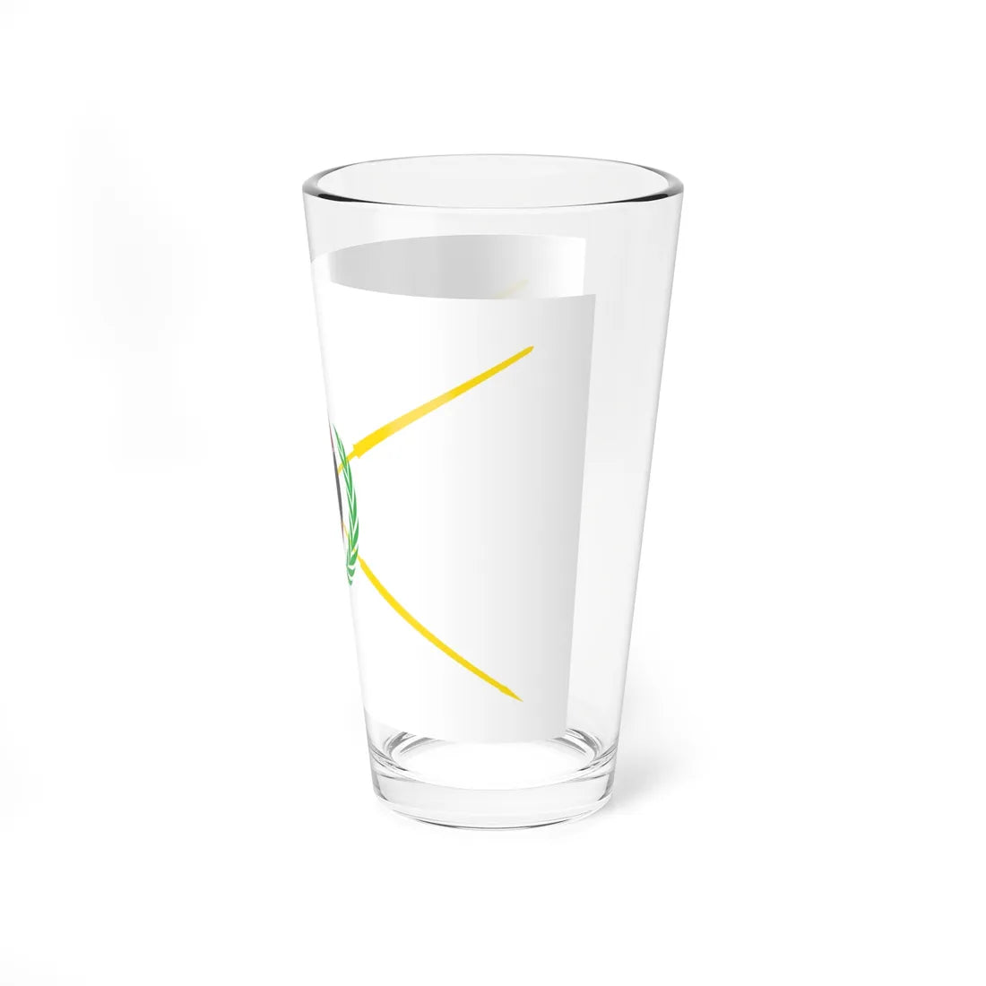 Kenya presidential standard MWAI KIBAKI (Kenya) Pint Glass 16oz - Go Mug Yourself