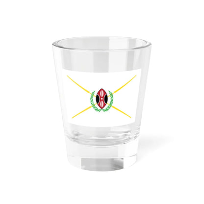 Kenya presidential standard MWAI KIBAKI (Kenya) Shot Glass 1.5oz 1.5oz - Go Mug Yourself