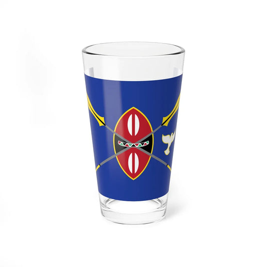 Kenya presidential standard UHURU KENYATTA (Kenya) Pint Glass 16oz 16oz - Go Mug Yourself
