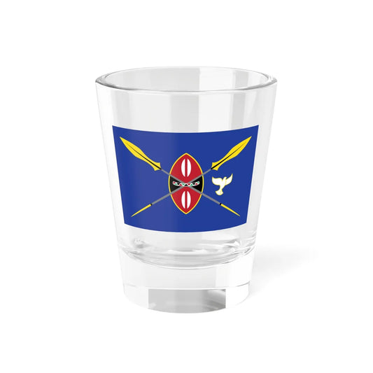 Kenya presidential standard UHURU KENYATTA (Kenya) Shot Glass 1.5oz 1.5oz - Go Mug Yourself