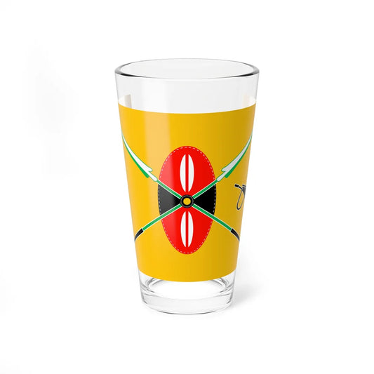 Kenya presidential standard William Ruto (Kenya) Pint Glass 16oz 16oz - Go Mug Yourself