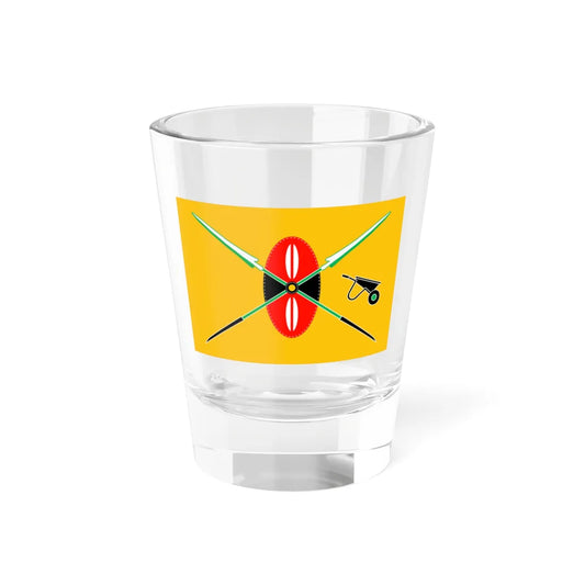 Kenya presidential standard William Ruto (Kenya) Shot Glass 1.5oz 1.5oz - Go Mug Yourself