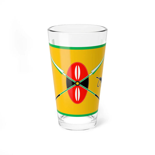 Kenya presidential standard William Ruto new (Kenya) Pint Glass 16oz 16oz - Go Mug Yourself