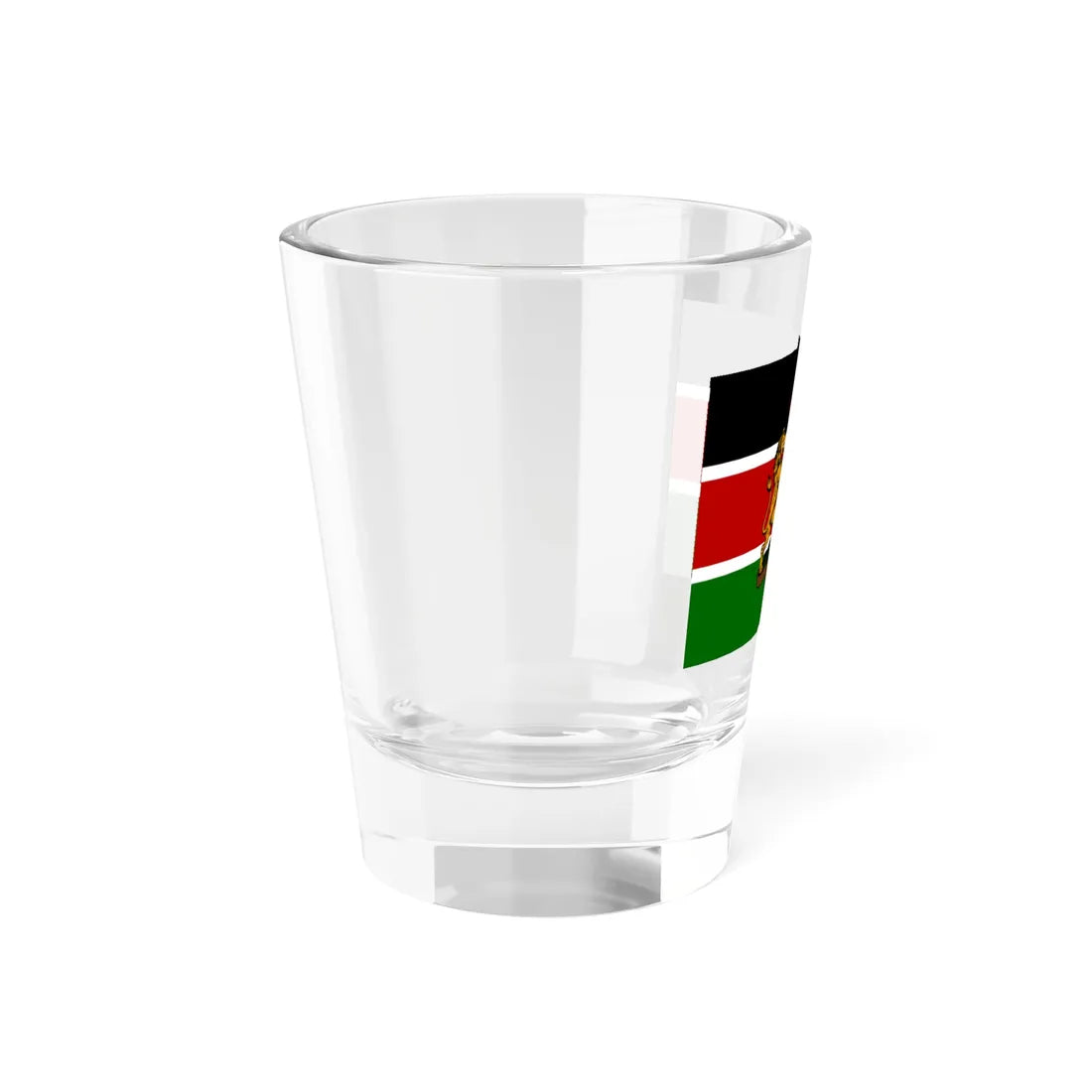 Kenyan coat of arms flag (Kenya) Shot Glass 1.5oz - Go Mug Yourself