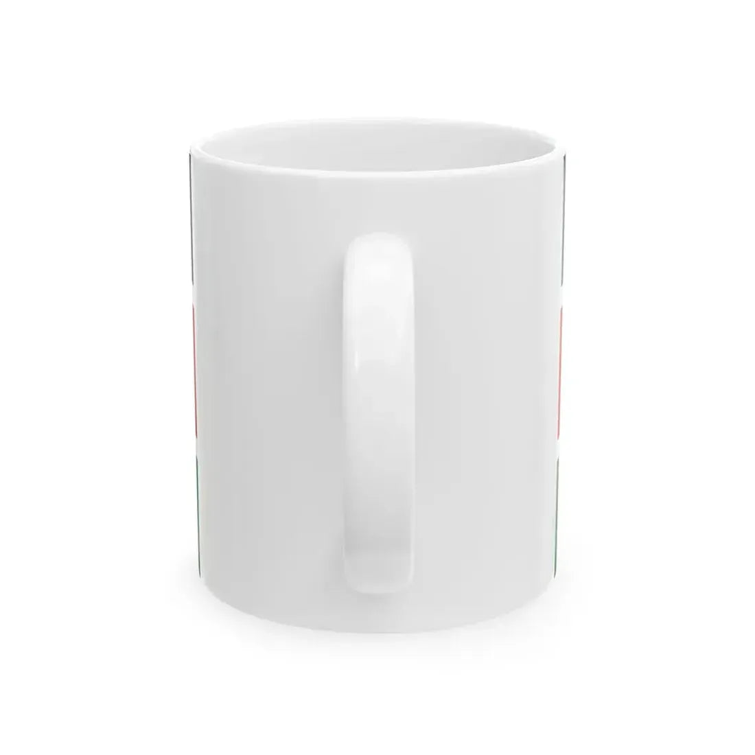Kenyan coat of arms flag (Kenya) White Coffee Mug - Go Mug Yourself