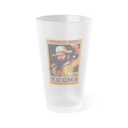 KEOMA (2) 1976 Movie Poster - Frosted Pint Glass 16oz-16oz-Frosted-Go Mug Yourself