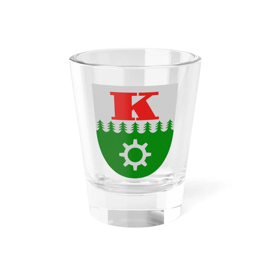 Kerava.vaakuna.1955 (Finland) (Coat of Arms) Shot Glass 1.5oz 1.5oz - Go Mug Yourself
