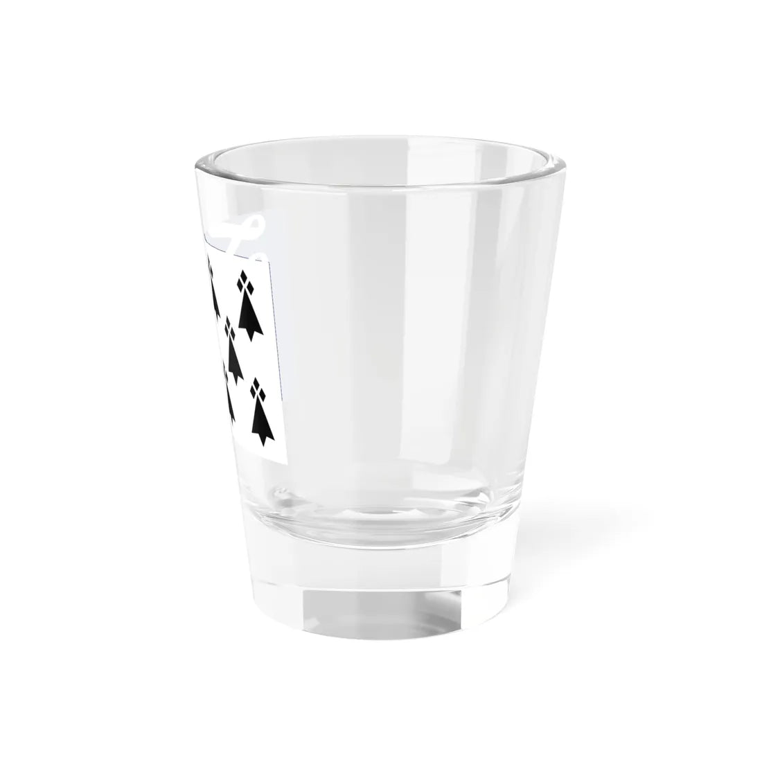 Kernevodez traditional district flag (France) Shot Glass 1.5oz - Go Mug Yourself
