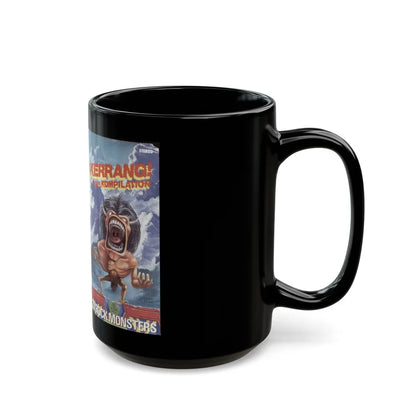 KERRANG VIDEO KOMPILATION (VHS COVER) - Black Coffee Mug-Go Mug Yourself