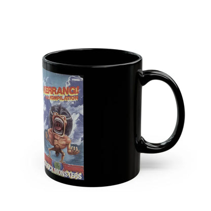 KERRANG VIDEO KOMPILATION (VHS COVER) - Black Coffee Mug-Go Mug Yourself