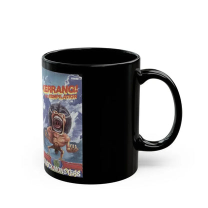 KERRANG VIDEO KOMPILATION (VHS COVER) - Black Coffee Mug - Go Mug Yourself