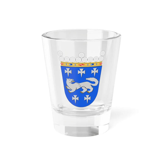 Keski-Pohjanmaa.vaakuna (Finland) (Coat of Arms) Shot Glass 1.5oz 1.5oz - Go Mug Yourself