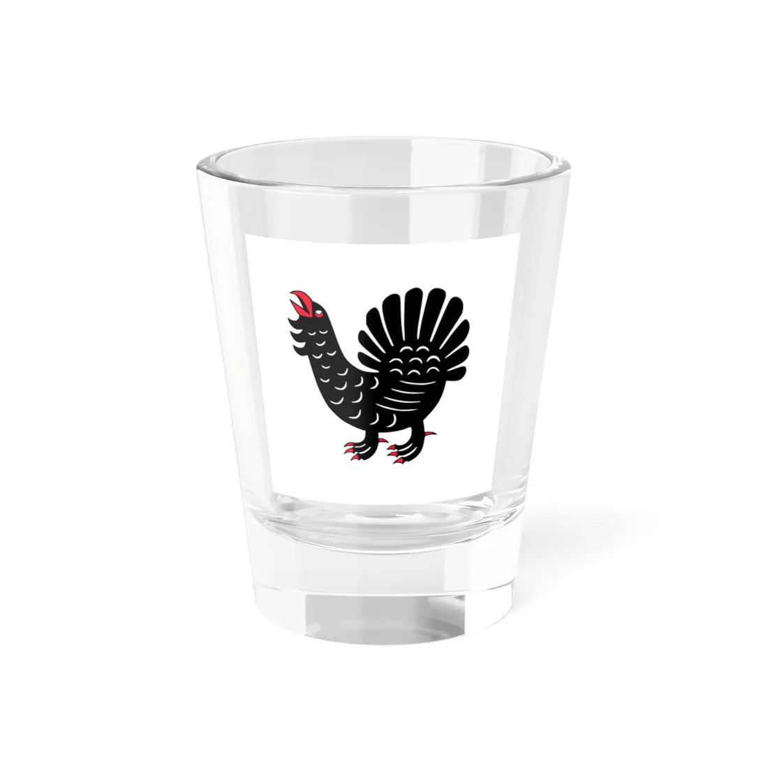Keski-suomi lippu (Finland) Shot Glass 1.5oz 1.5oz - Go Mug Yourself