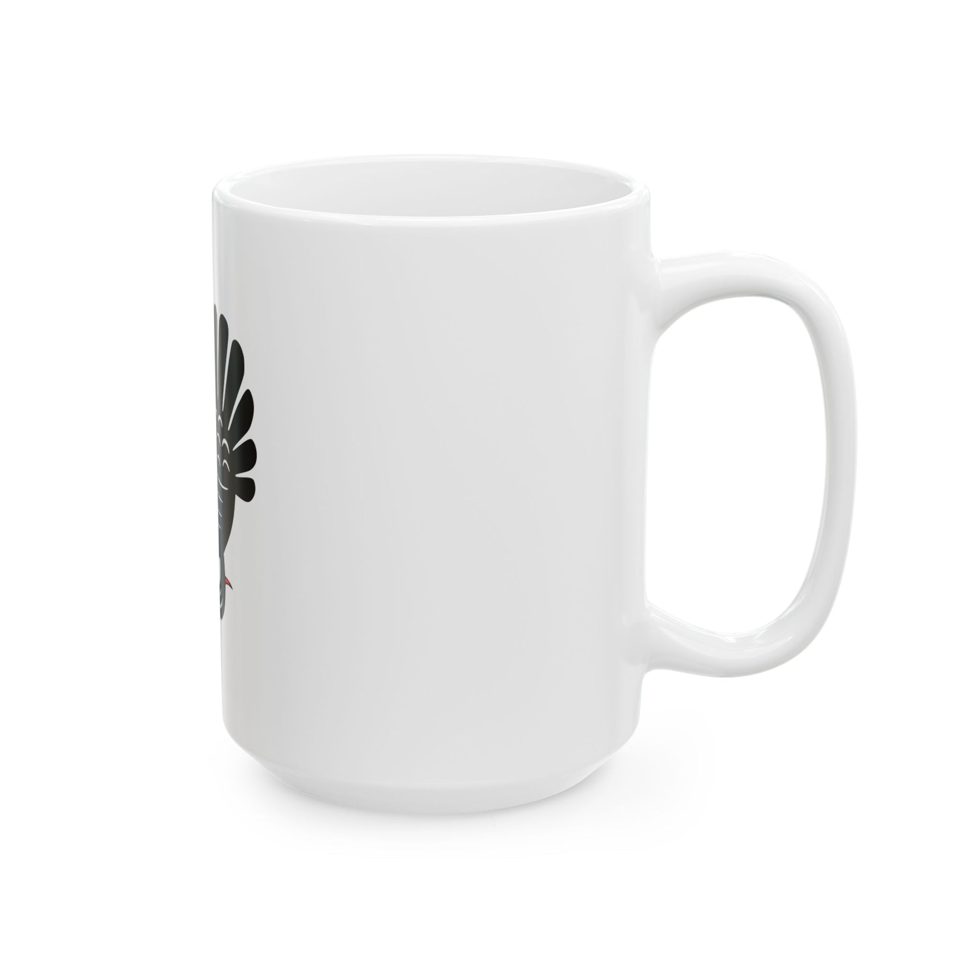 Keski-suomi lippu (Finland) White Coffee Mug-Go Mug Yourself