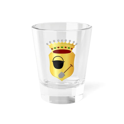 Kethel en Spaland gemeentewapen (Netherlands) (Coat of Arms) Shot Glass 1.5oz 1.5oz - Go Mug Yourself