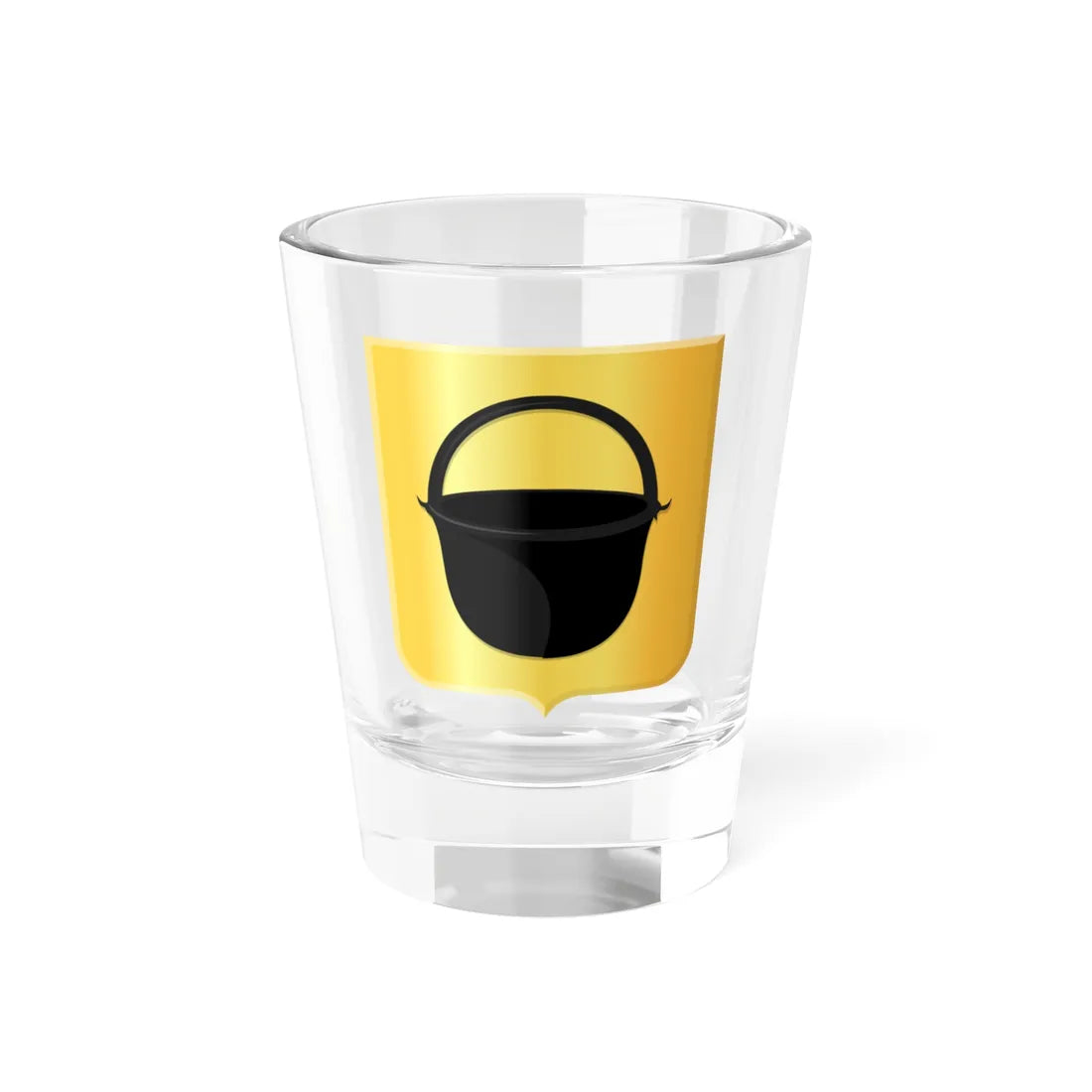 Kethel en Spaland wapen (Netherlands) (Coat of Arms) Shot Glass 1.5oz 1.5oz - Go Mug Yourself