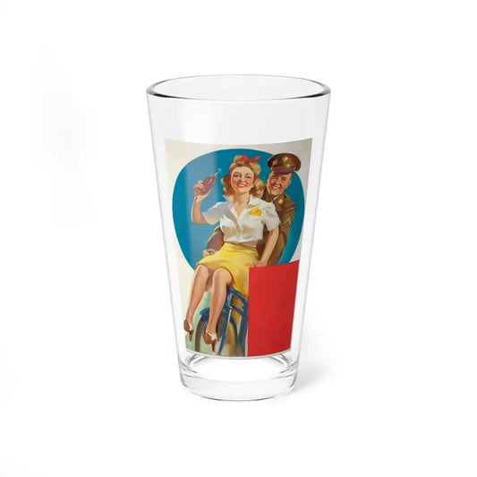 Ketterlinus Litho Company advertisement, circa 1942 - Pint Glass 16oz 16oz - Go Mug Yourself