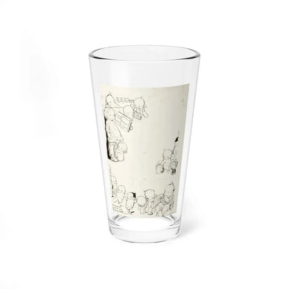 Kewpie Doll, Good Housekeeping Illustration, January 1917 - Pint Glass 16oz 16oz - Go Mug Yourself