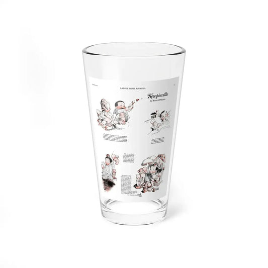 Kewpieville, Ladies' Home Journal, September 1927 - Pint Glass 16oz 16oz - Go Mug Yourself
