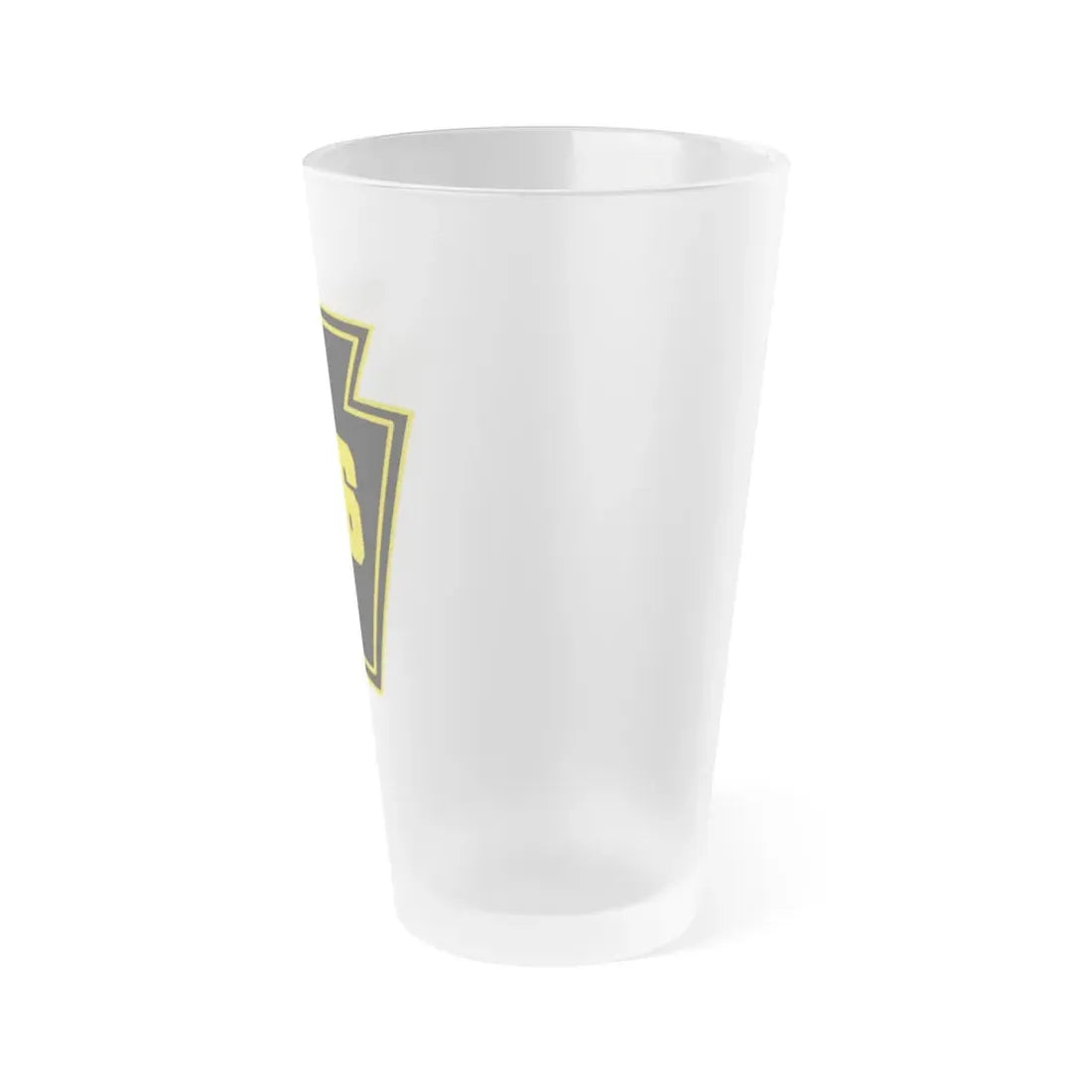 Keystone 26 USS JOHN P MURTHA LPD 26 (U.S. Navy) Frosted Pint Glass 16oz - Go Mug Yourself