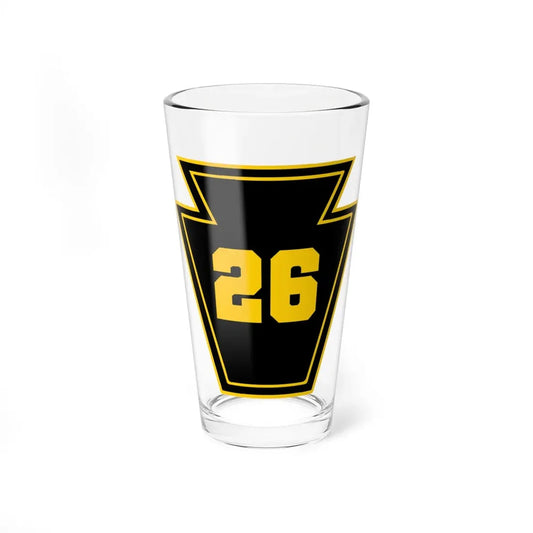 Keystone 26 USS JOHN P MURTHA LPD 26 (U.S. Navy) Pint Glass 16oz 16oz - Go Mug Yourself