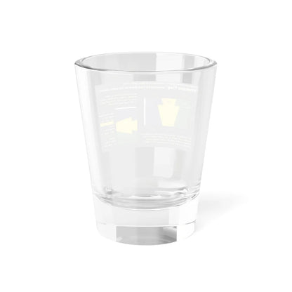 Keystone Flag Construction Sheet (United States) Shot Glass 1.5oz - Go Mug Yourself