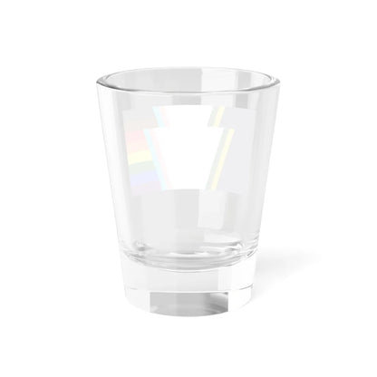 Keystone Flag Progress Pride Variant (United States) Shot Glass 1.5oz - Go Mug Yourself